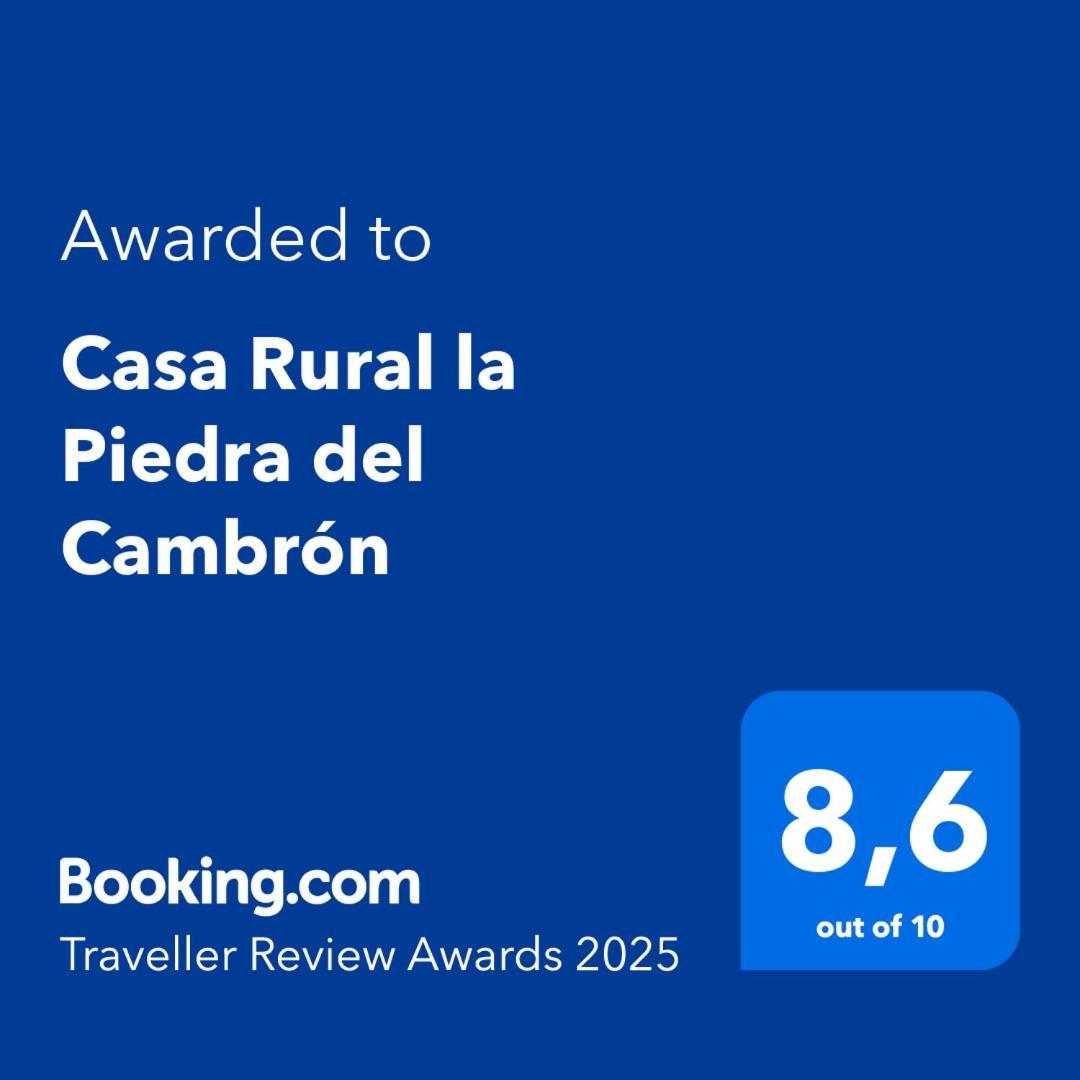 Casa Rural La Piedra Del Cambron Villaverde De Guadalimar Exterior foto